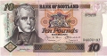 Bank Of Scotland 10 Pound Notes 10 Pounds, 18. 6.2001